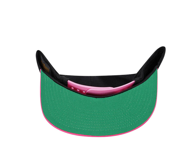 Sandkollektiv Black Neon Pink Two Tone Snapback Cap