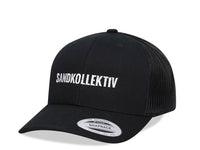 Sandkollektiv Black Trucker Snapback Cap