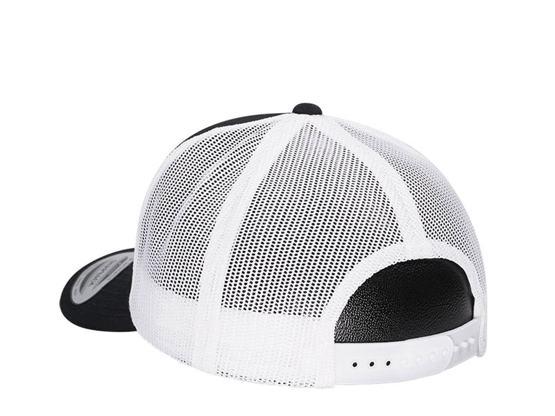 Sandkollektiv Black and White Trucker Snapback Cap