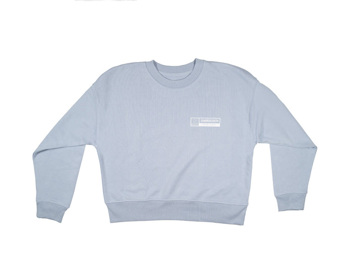 Sandkollektiv Cropster Damen Sweatshirt Serene Blue