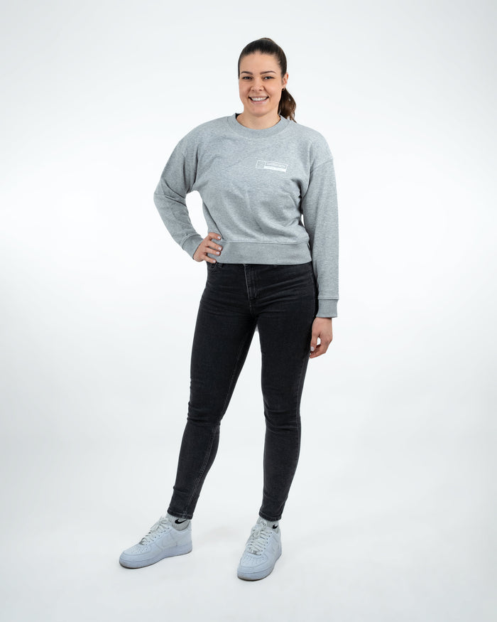 Sandkollektiv Cropster Damen Sweatshirt Black