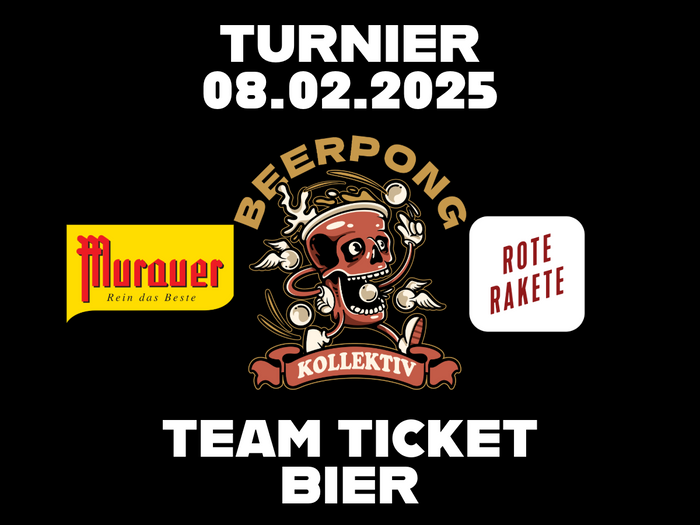 Beerpongkollektiv Team Ticket