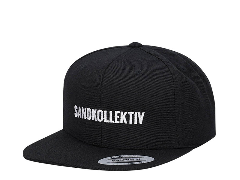 Sandkollektiv Black Snapback Cap