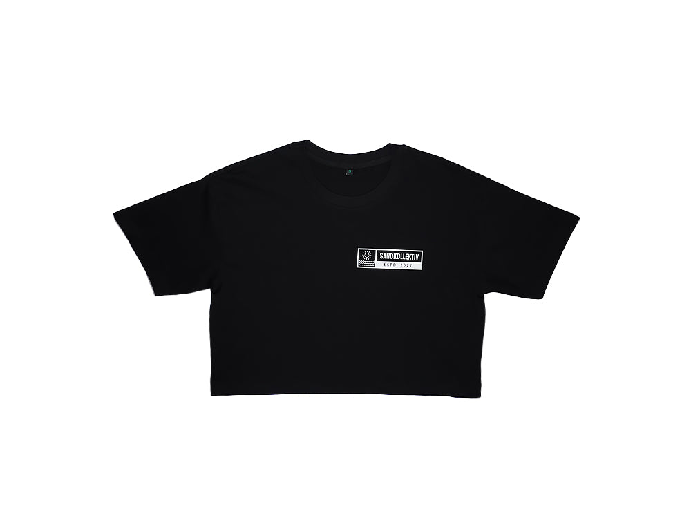 Sandkollektiv Crop Top Black