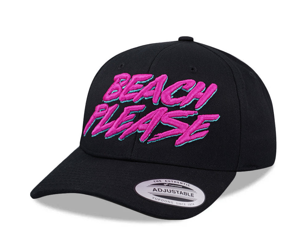 Sandkollektiv Black Beach Please Curved Snapback Cap