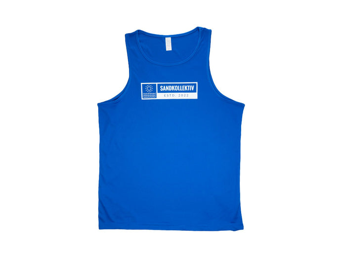 Sandkollektiv Sporttanktop Herren Royal Blue