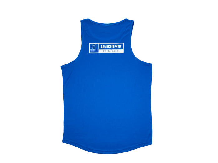 Sandkollektiv Sporttanktop Herren Royal Blue