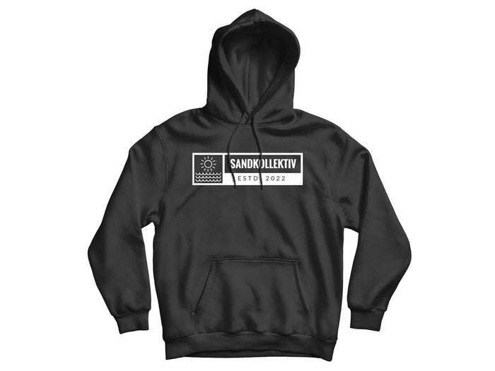 Sandkollektiv Beach Hoodie Black