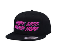 Sandkollektiv Black Work Less Snapback Cap