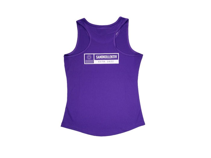 Sandkollektiv Sporttanktop Damen Purple