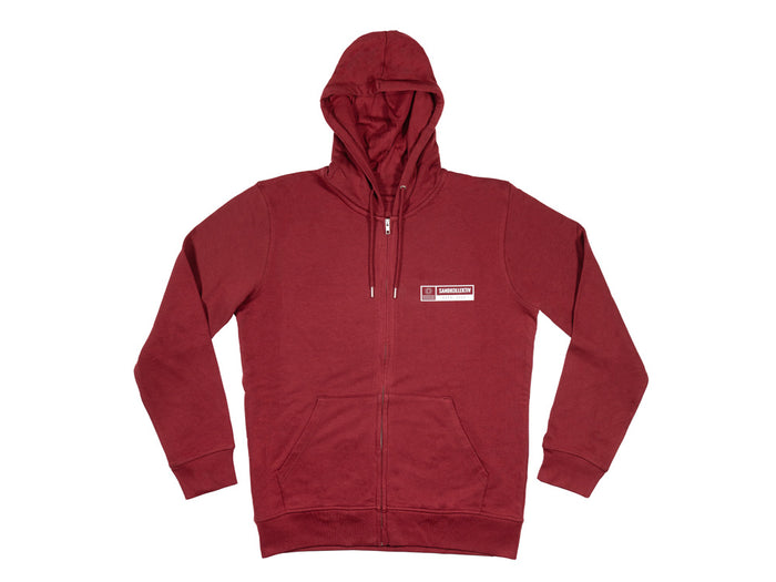 Sandkollektiv Cruiser Zip Hoodie Burgundy